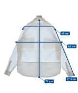 NIGEL CABOURN（ナイジェルケーボン）カジュアルシャツ 白 サイズ:50(XL位) メンズ/2200514834100