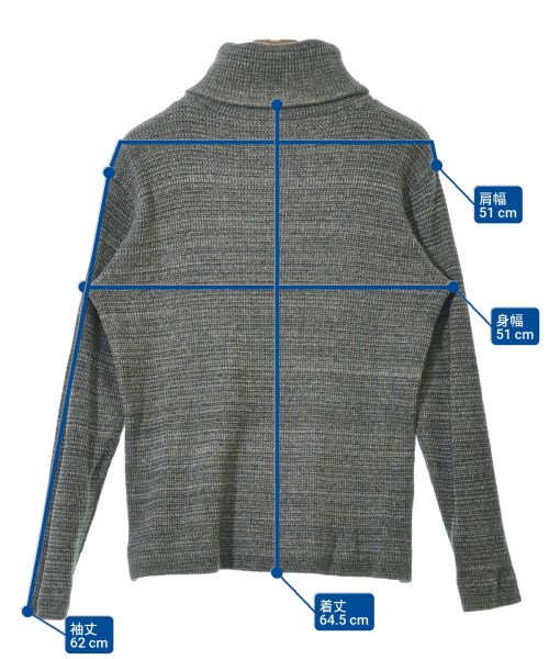 NIGEL CABOURN（ナイジェルケーボン）ニット・セーター グレー サイズ:46(M位) メンズ/2200622017099