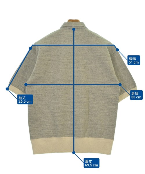 NIGEL CABOURN（ナイジェルケーボン）スウェット グレー サイズ:48(L位) メンズ/2200626011246