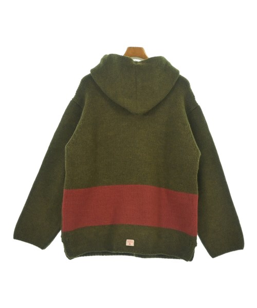 NIGEL CABOURN（ナイジェルケーボン）ニット・セーター カーキ サイズ:50(XL位) メンズ/2200626011345