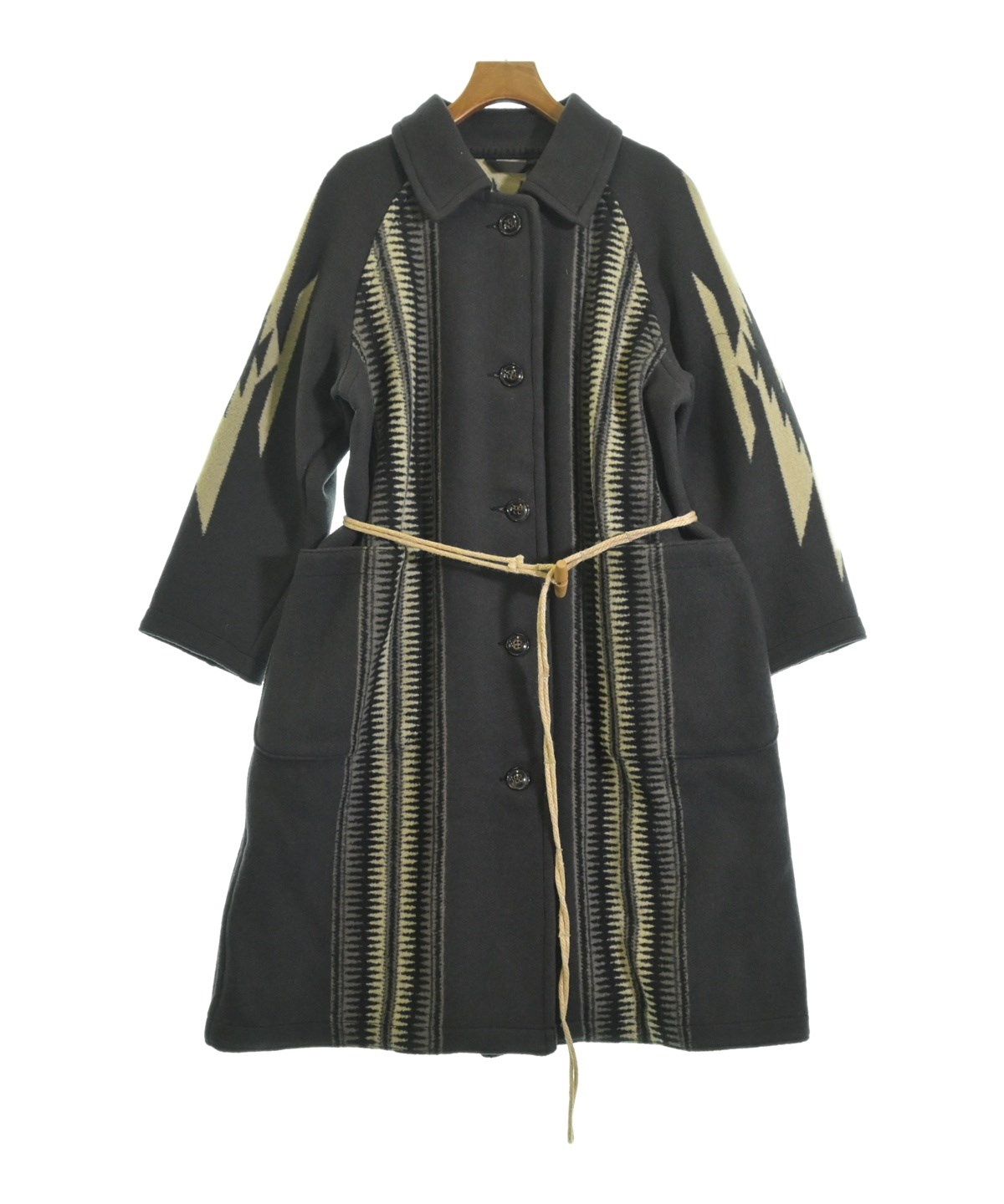 NIGEL CABOURN（ナイジェルケーボン）ステンカラーコート グレー