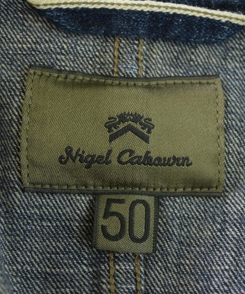 NIGEL CABOURN（ナイジェルケーボン）デニムジャケット 紺 サイズ:50(XL位) メンズ/2200643204010