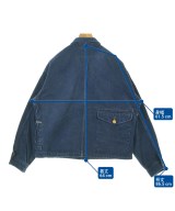 NIGEL CABOURN（ナイジェルケーボン）デニムジャケット 紺 サイズ:50(XL位) メンズ/2200643204010