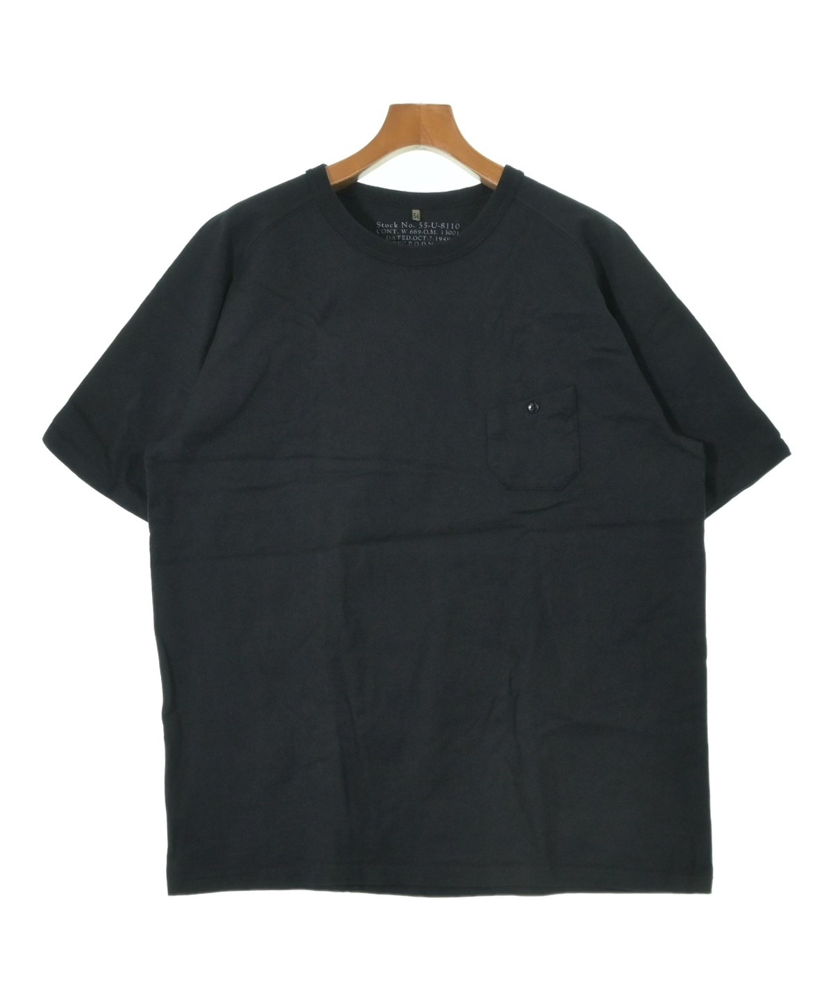 NIGEL CABOURN ナイジェルケーボン Tシャツ・カットソー メンズ 【古着】【中古】 NIGEL CABOURN（ナイジェルケーボン）Tシャツ・カットソー 黒 サイズ