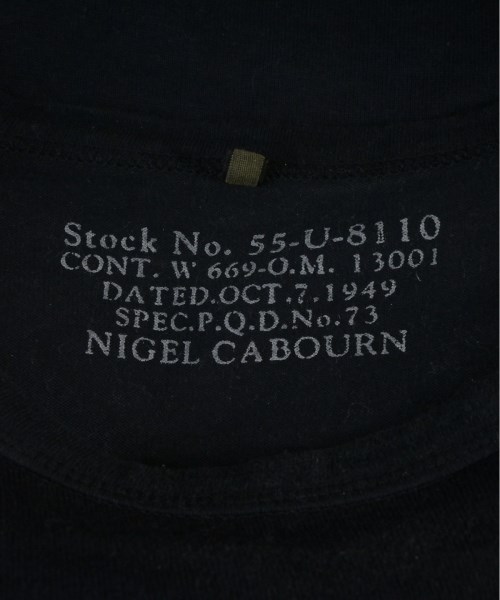 NIGEL CABOURN（ナイジェルケーボン）Tシャツ・カットソー 紺 サイズ:50(XL位) メンズ/2200549294238