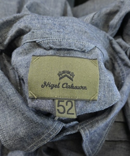 NIGEL CABOURN（ナイジェルケーボン）カジュアルシャツ 紺 サイズ:52(XL位) メンズ/2200617391012