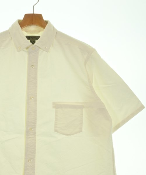NIGEL CABOURN（ナイジェルケーボン）カジュアルシャツ 白 サイズ:52(XL位) メンズ/2200617391036