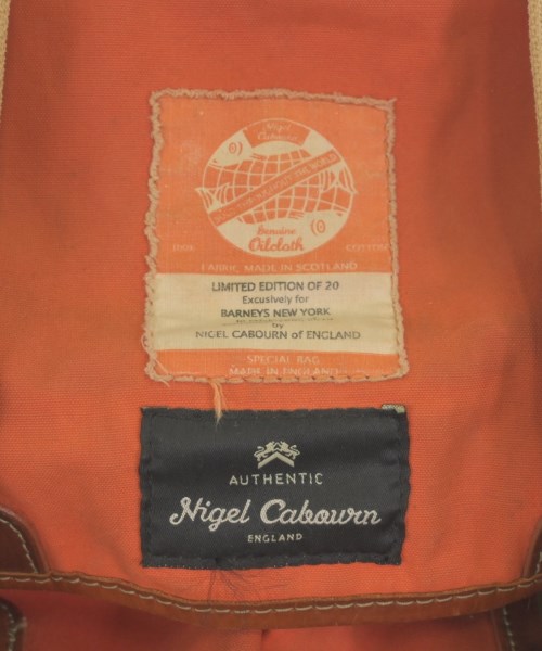 NIGEL CABOURN（ナイジェルケーボン）ショルダーバッグ オレンジ サイズ:- メンズ/2200623726020