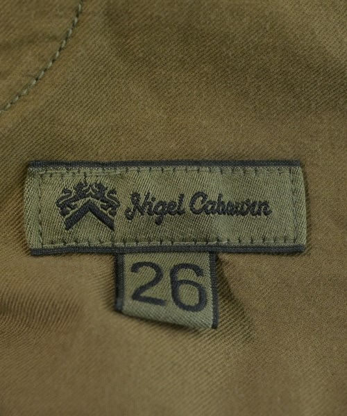 NIGEL CABOURN（ナイジェルケーボン）カーゴパンツ カーキ サイズ:26(M位) レディース/2200625300099