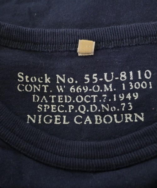NIGEL CABOURN（ナイジェルケーボン）Tシャツ・カットソー 紺 サイズ:10(L位) レディース/2200617381099