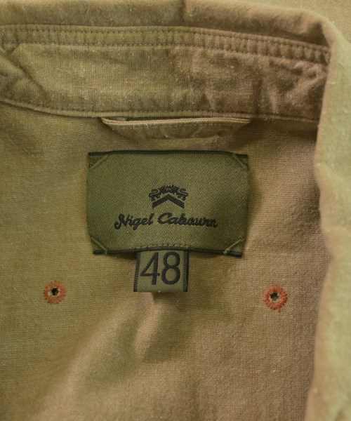 NIGEL CABOURN（ナイジェルケーボン）カジュアルシャツ 茶 サイズ:48(L位) メンズ/2200632950164