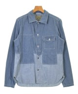 NIGEL CABOURN（ナイジェルケーボン）カジュアルシャツ 青 サイズ:48(L位) メンズ/2200615053035