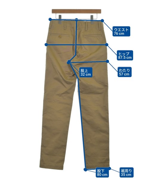 NIGEL CABOURN（ナイジェルケーボン）チノパン カーキ サイズ:30(M位) メンズ/2200608164021
