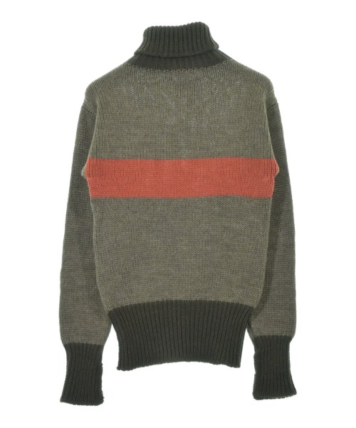 NIGEL CABOURN（ナイジェルケーボン）ニット・セーター カーキ サイズ:44(S位) メンズ/2200604544155