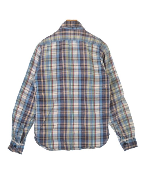 NIGEL CABOURN（ナイジェルケーボン）カジュアルシャツ 青 サイズ:44(S位) メンズ/2200605989085