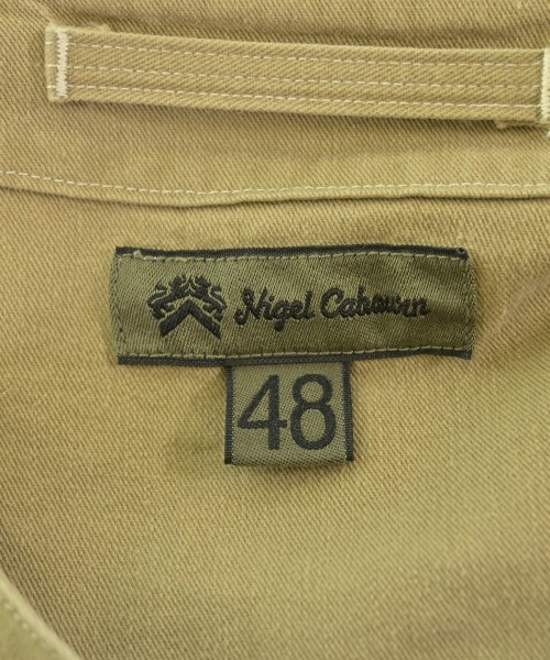 NIGEL CABOURN（ナイジェルケーボン）カジュアルシャツ ベージュ サイズ:48(L位) メンズ/2200673748324