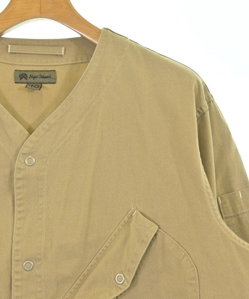 NIGEL CABOURN（ナイジェルケーボン）カジュアルシャツ ベージュ サイズ:48(L位) メンズ/2200673748324