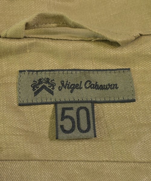 NIGEL CABOURN（ナイジェルケーボン）カジュアルシャツ カーキ サイズ:50(XL位) メンズ/2200678290088