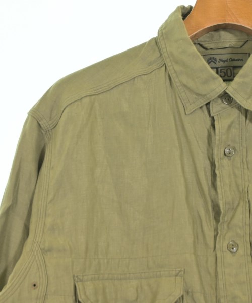 NIGEL CABOURN（ナイジェルケーボン）カジュアルシャツ カーキ サイズ:50(XL位) メンズ/2200678290095