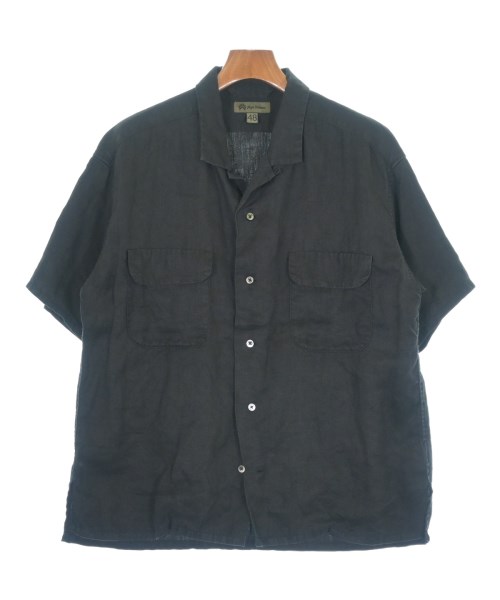 NIGEL CABOURN(ナイジェルケーボン)カジュアルシャツ 黒 サイズ:48(L位)/2200675502016