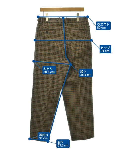NIGEL CABOURN（ナイジェルケーボン）スラックス ベージュ サイズ:32(L位) メンズ/2200692938249