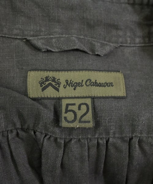 NIGEL CABOURN（ナイジェルケーボン）カジュアルシャツ グレー サイズ:52(XXL位) メンズ/2200693904113