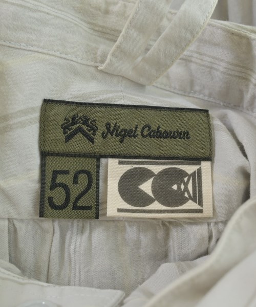 NIGEL CABOURN（ナイジェルケーボン）カジュアルシャツ グレー サイズ:52(XXL位) メンズ/2200695031039