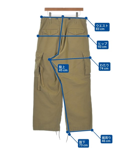 NIGEL CABOURN（ナイジェルケーボン）カーゴパンツ カーキ サイズ:32(L位) メンズ/2200695894085
