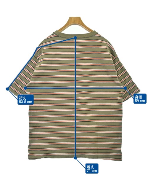 NIGEL CABOURN（ナイジェルケーボン）Tシャツ・カットソー カーキ サイズ:50(XL位) メンズ/2200695850074