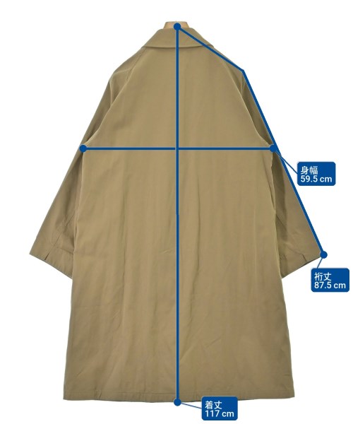 NIGEL CABOURN（ナイジェルケーボン）ステンカラーコート ベージュ サイズ:48(L位) メンズ/2200698376687