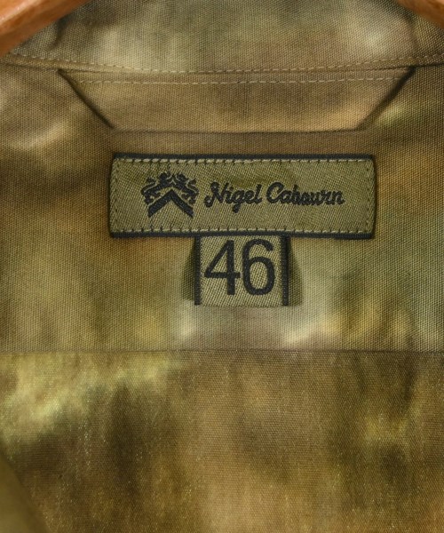 NIGEL CABOURN（ナイジェルケーボン）カジュアルシャツ カーキ サイズ:46(M位) メンズ/2200694374014