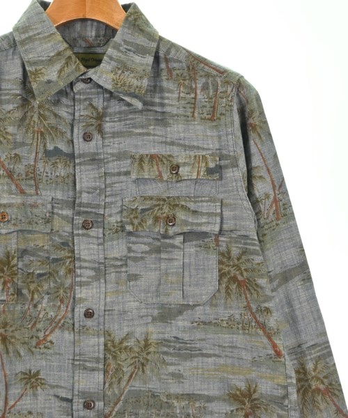 NIGEL CABOURN（ナイジェルケーボン）カジュアルシャツ 青 サイズ:46(M位) メンズ/2200694374021