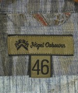 NIGEL CABOURN（ナイジェルケーボン）カジュアルシャツ 青 サイズ:46(M位) メンズ/2200694374021