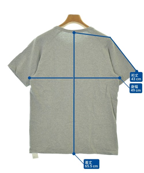 NIGEL CABOURN（ナイジェルケーボン）Tシャツ・カットソー グレー サイズ:48(L位) メンズ/2200699420334