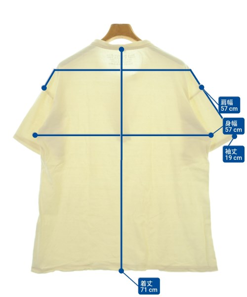 NIGEL CABOURN（ナイジェルケーボン）Tシャツ・カットソー 黄 サイズ:56(XXL位) メンズ/2200699420358