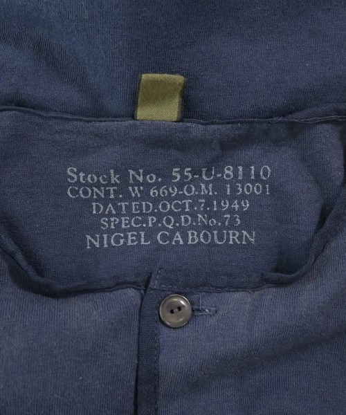 NIGEL CABOURN（ナイジェルケーボン）Tシャツ・カットソー 紺 サイズ:48(L位) メンズ/2200699420396