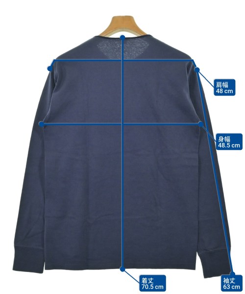 NIGEL CABOURN（ナイジェルケーボン）Tシャツ・カットソー 紺 サイズ:48(L位) メンズ/2200699420396