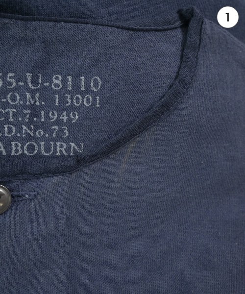 NIGEL CABOURN（ナイジェルケーボン）Tシャツ・カットソー 紺 サイズ:48(L位) メンズ/2200699420396