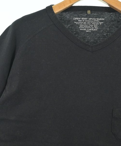 NIGEL CABOURN（ナイジェルケーボン）Tシャツ・カットソー 黒 サイズ:52(XXL位) メンズ/2200699420433