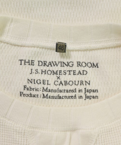 NIGEL CABOURN（ナイジェルケーボン）Tシャツ・カットソー 白 サイズ:46(M位) メンズ/2200688669768