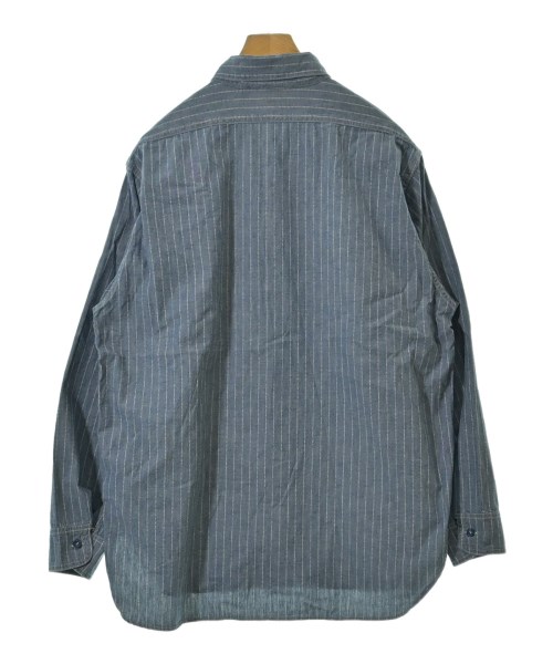 NIGEL CABOURN（ナイジェルケーボン）カジュアルシャツ 青 サイズ:52(XXL位) メンズ/2200646221021