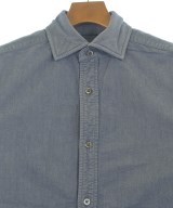 NIGEL CABOURN（ナイジェルケーボン）カジュアルシャツ 青 サイズ:46(M位) メンズ/2200650042032