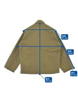 NIGEL CABOURN（ナイジェルケーボン）ミリタリーブルゾン カーキ サイズ:46(XL位) メンズ/2200661343333