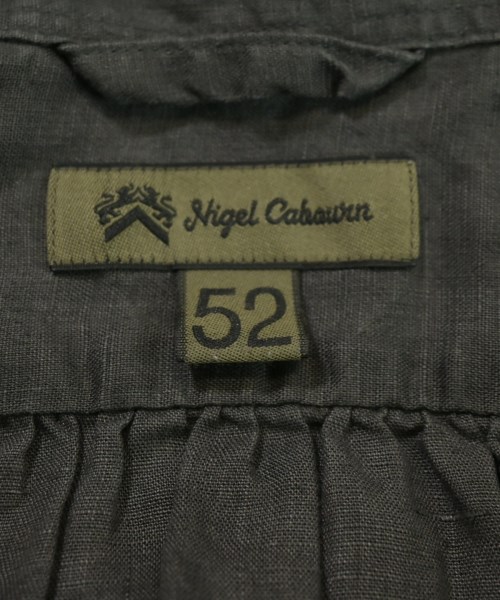 NIGEL CABOURN（ナイジェルケーボン）カジュアルシャツ グレー サイズ:52(XXL位) メンズ/2200715802175