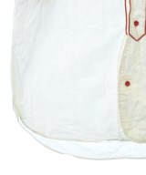 NIGEL CABOURN（ナイジェルケーボン）カジュアルシャツ 白 サイズ:46(M位) メンズ/2200718045050