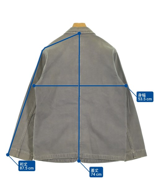 NIGEL CABOURN（ナイジェルケーボン）カジュアルジャケット グレー サイズ:50(XL位) メンズ/2200648926023