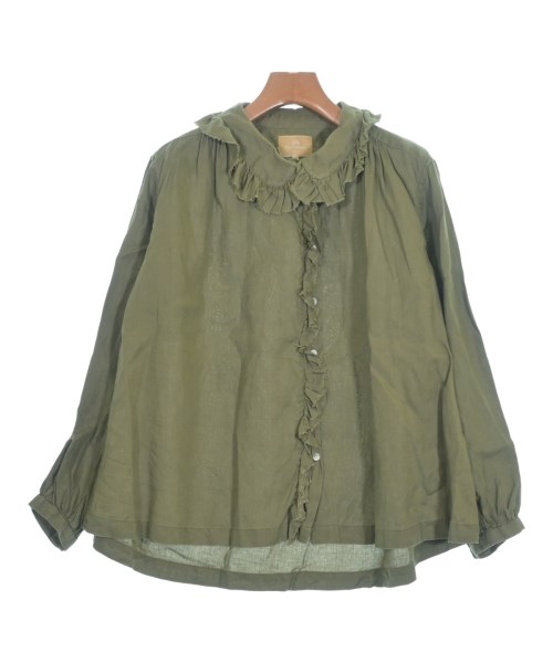 NIGEL CABOURN(ナイジェルケーボン)カジュアルシャツ カーキ サイズ:6(S位)/2200638638059