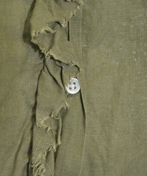 NIGEL CABOURN（ナイジェルケーボン）カジュアルシャツ カーキ サイズ:6(S位) レディース/2200638638059