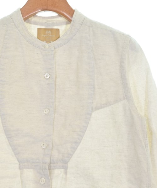 NIGEL CABOURN（ナイジェルケーボン）カジュアルシャツ 白 サイズ:8(M位) レディース/2200638638066