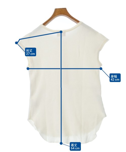 NIGEL CABOURN（ナイジェルケーボン）Tシャツ・カットソー 白 サイズ:6(S位) レディース/2200638638080